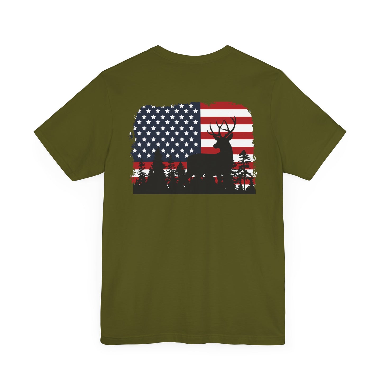 Patriotic, Hunter -  Unisex Jersey Short Sleeve Tee